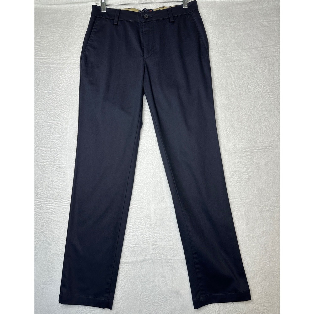 Dockers Slim Fit Flex Comfort Pants Mens 29x30 Navy Blue Chinos